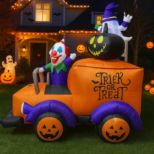 8ft aufblasbare halloween deko - 8ft,