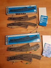 2x Märklin H0 5140 M Gleis