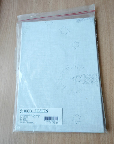 Stickpackungen tischdecken - stickpackungen,