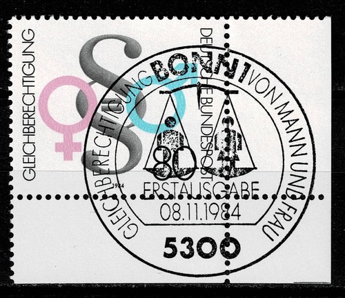 Bund minr 1230 eckrand - eckrand, unten
