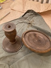 Alte Lampe  / Lampenteile aus