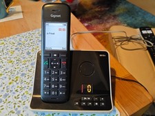 Gigaset Telefon S810A+C570HX analoge Dect Telefonanlage mit Anrufbeantworter