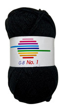 GB Wolle No.1 in 30 satten Farben Handstrickgarn Strickgarn Stricken 2,40€/100g