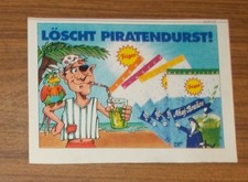 Seltene Werbung Frigeo AHOJ-BRAUSE löscht Piratendurst 1995
