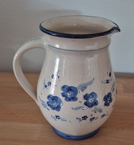 Handbemalter keramik krug - handbemalter, keramik-krug