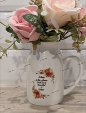 Personalisierter Blumenherz