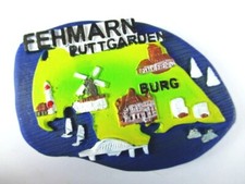 Fehmarn Insel Polyresin Magnet
