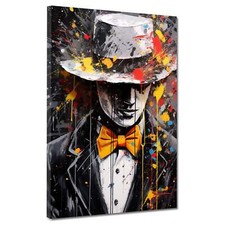 Pop Art Mann mit Fliege