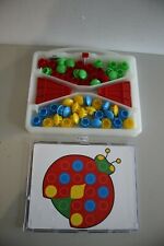 Quercetti 4190 Fantacolor Junior Steckspiel Lernspiel Kinderspiel (F3070-R56)