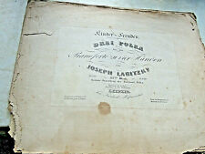 Labitzky, Joseph Drei Polka für das Pianoforte Noten Klavier ca.1840 Hofmeister