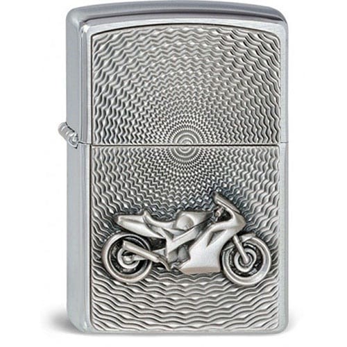 Feuerzeug zippo motorrad - zippo, aus