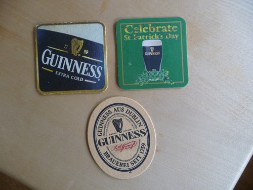 Bierdeckel von der brauerei - bierdeckel,