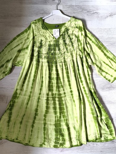Batik tunika kleid - batik, indien