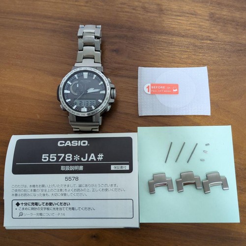 Casio pro trek - trek, prw-60t-7ajf