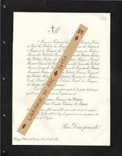 FAIRE PART DECES + Marie