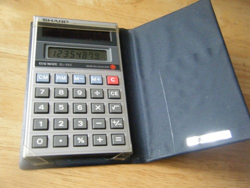 Vintage sharp elsi mate 350 - sharp,
