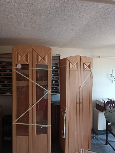 Schrankwand wohnzimmer - schrankwand,