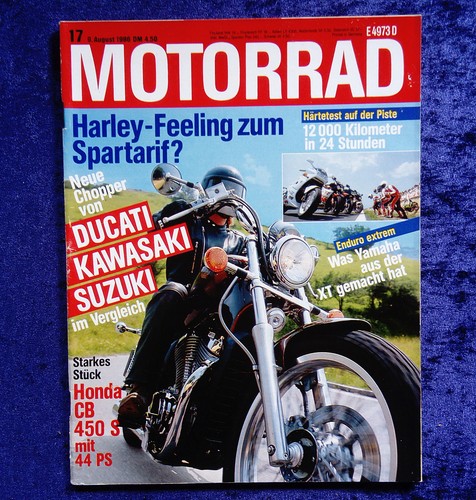 Das motorrad 1986 honda cb - motorrad,