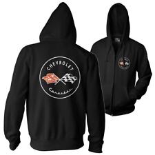 Offiziell Lizenziertes Chevrolet Corvette C1 Logo Hoodie
