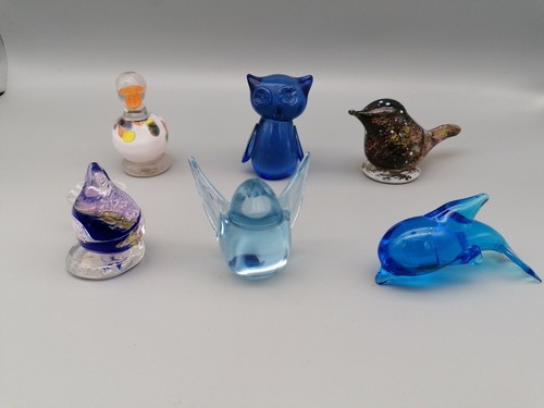 Konvolut glas tierfiguren - x,