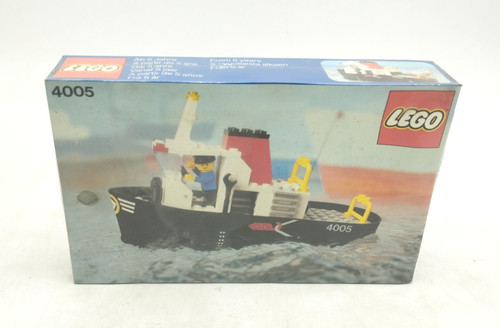 Lego 4005 tug - boat, schiff