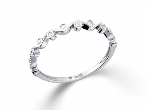 Palido ring 14kt weißgold - ring,