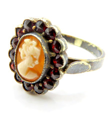 Wunderschöner Kamee Ring aus