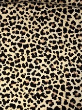 Viskose Jersey Stoff Leopard
