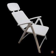 Nardi Acquamarina Relax Gartenstuhl Stuhl Sitz Terrassenstuhl Balkonstuhl weiß