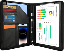 A4 Konferenzmappe Leder