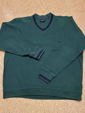 Vintage Herren Pullover Pulli Sweatshirt von Adidas 90 er , Gr. M / 48 , grün