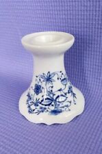 Kerzenhalter Kerzenständer Zwiebelmuster Porzellan Blau