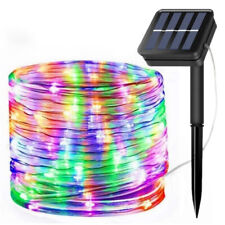 Solar Lichterkette Beleuchtung 100-300 LED Kupferdraht Party Garten Außen Deko