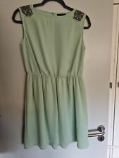Kleid Mint Grün Zara Trafaluc