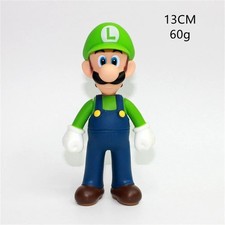 Super Mario Bros PVC Action Figure Set Mario Luigi Yoshi Peach Toad Toy Gift