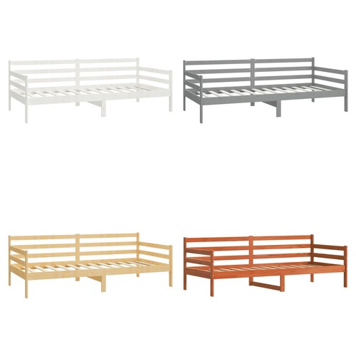 Tagesbett massivholz kiefer - massivholz,