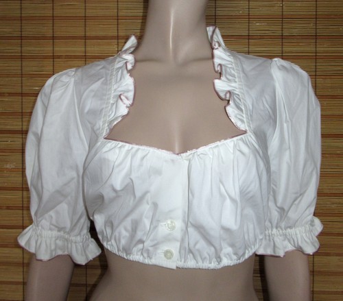 Weisse dirndlbluse - weisse,