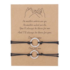 Partnerarmbänder schwarz - partnerarmbänder,