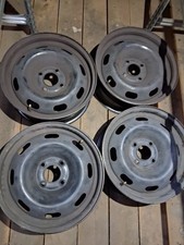 4 x Stahlfelgen  Peugeot 207