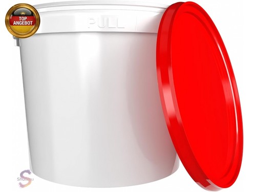 Eimer mit deckel rund - mit, 5l