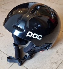 POC Fornix Skihelm Snowboardhelm für Kinder - schwarz - Größe 51 - 54 cm, XS / S