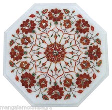 12 " Pietra Dura Marmor Seite