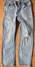 Hosen Jeans,  Kinder, denim blau hell, 148 cm