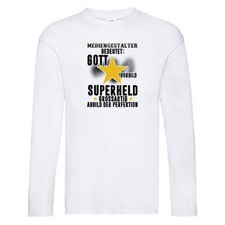 Bedeutung von Mediengestalter | Medien Long Sleeve Weiß