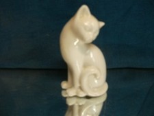 2 Figur Katze Porzellan