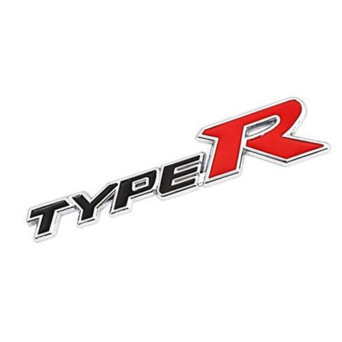 Type auto aufkleber - type-r, 3d