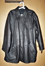 C&A canda Damen Lederjacke Jacke  Schwarz Gr.44
