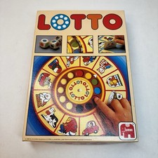 LOTTO Brettspiel Spiel von Jumbo 1983 No. 337 ab 4 Jahren Vintage Top Zustand