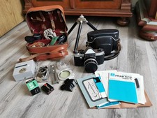 Praktica Kameraausrüstung Spiegelreflexkamera Praktica Super TL mit Zeiss 2.8/50