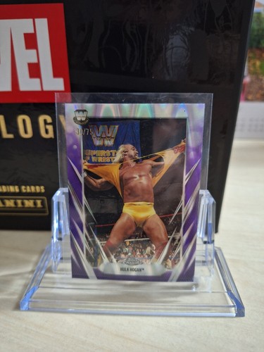 Wwe topps chrome hulk hogan - wwe,